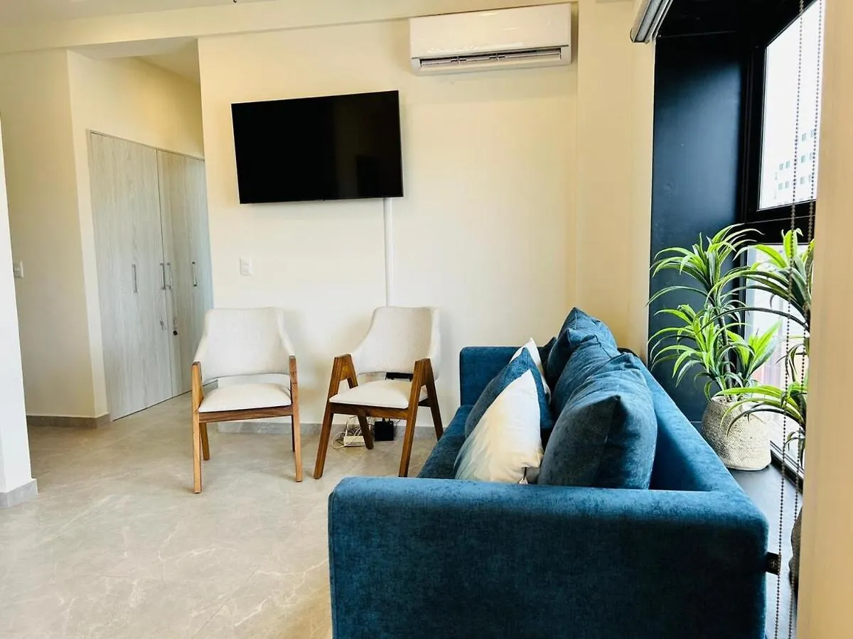 Beautiful 50 Steps From The Beach Torre Q Mazatlán Apartmán