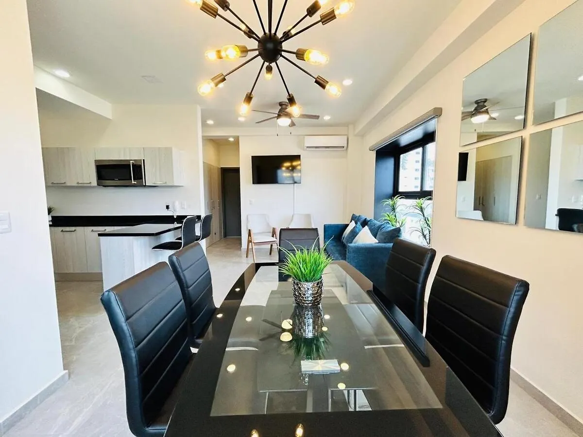 Apartmán Beautiful 50 Steps From The Beach Torre Q Mazatlán
